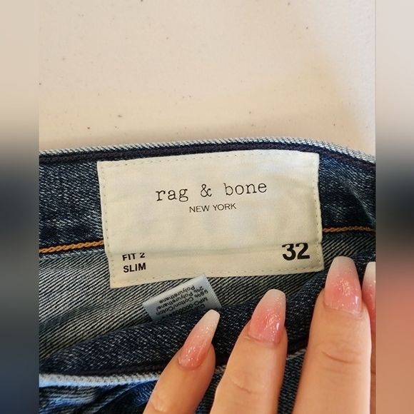 Rag & Bone Women's Slim Fit Denim Size 2 Length 32. - Picture 7 of 9